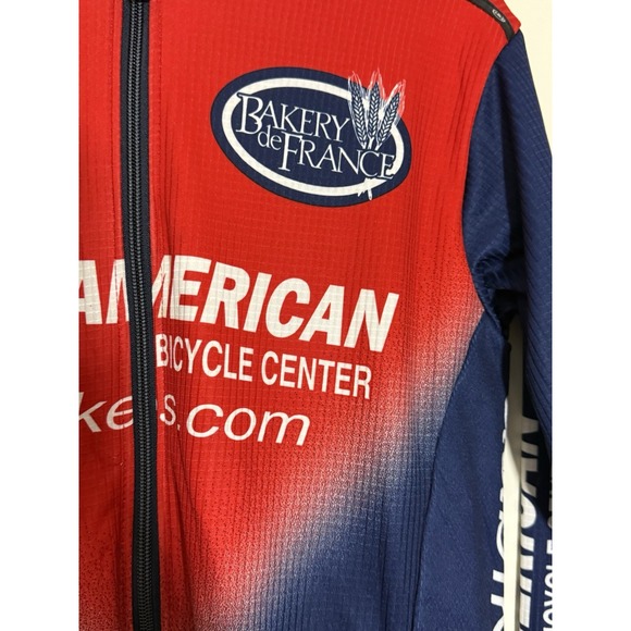 Vintage LOUIS GARNEAU Cycling Jersey All American Bicycle Center US pro team - Picture 3 of 14